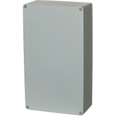 ALN 234018 COMPLETE, Euronord Series Grey Aluminium Enclosure, IP66, IP67, IP68, Grey Lid, 401 x 230 x 180mm