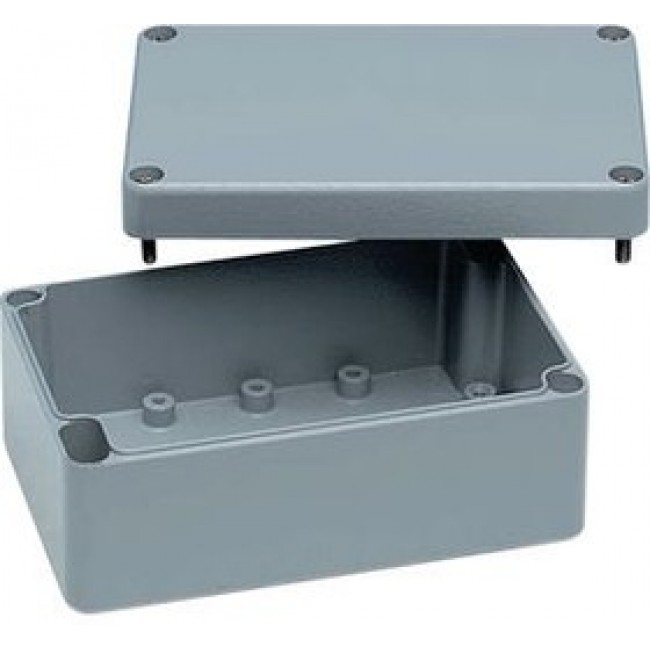 ALN 162609 COMPLETE, Universal Housing Alu Euro 263x161.9x91mm Aluminium Silver Grey IP66 / IP67 / IP68