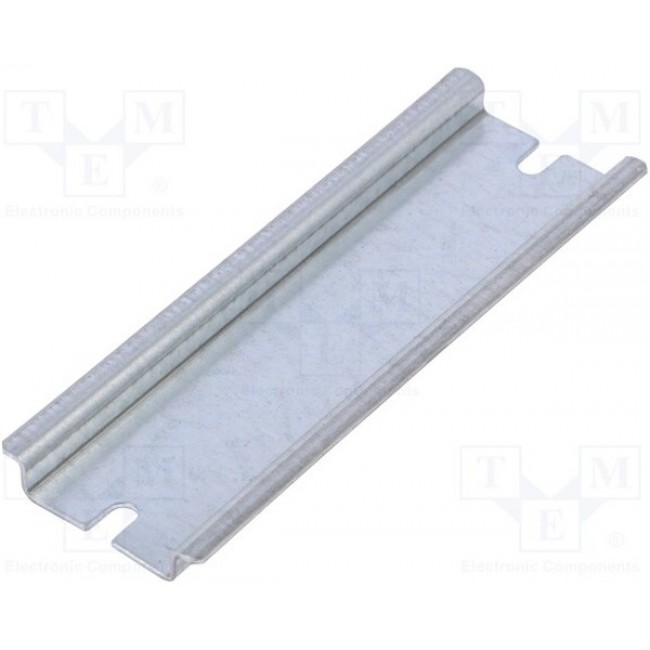 MIV 10, DIN rail; steel; W: 35mm; L: 100mm; Series: MNX; Plating: zinc