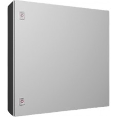 1077000, AX Series RAL7035 Sheet Steel Enclosure, IP66, IK10, Grey Lid, 760 x 760 x 210mm