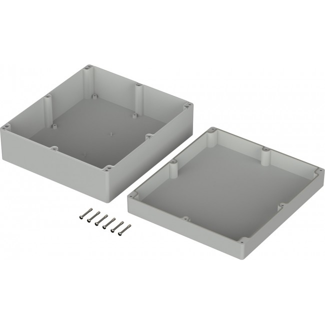 03260000, Enclosures for Industrial Automation ENCLOSURE, EUROMAS ABS, 400 X 360 X 150MM, LIGHT GRAY, T 260 [094036150]