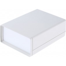 A9413348+A9114121, Shell-Type Case Series White ABS Handheld Enclosure, Integral Battery Compartment, IP65, 190 x 138 x 68mm