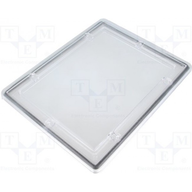 4.423.002, Inspection windows; polycarbonate; 151x190x7.5mm