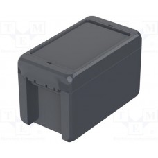 B 140809 ABS 7024, Enclosure: multipurpose; X: 80mm; Y: 151mm; Z: 90mm; BOCUBE; ABS