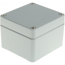 ALN 080806 COMPLETE, Universal Housing Alu Euro 82.1x77.1x56.5mm Aluminium Silver Grey IP66 / IP67 / IP68