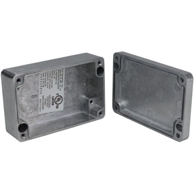 AN-1312-A, Electrical Enclosures Aluminum Enclosure (3.9 X 2.5 X 1.4 In)