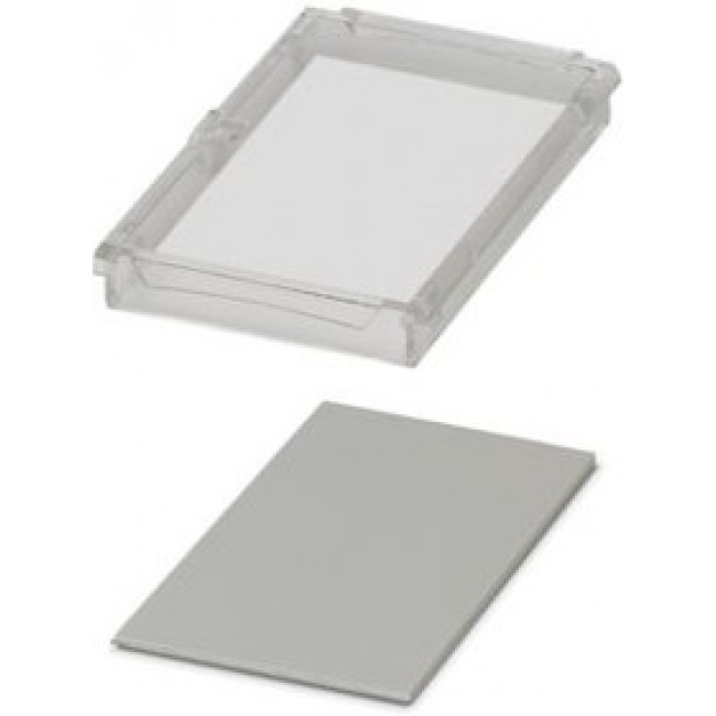 2896128, Plastic, Polycarbonate Cover, Lid 2.819" W (71.60mm) Clear