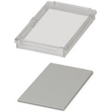 2896128, Plastic, Polycarbonate Cover, Lid 2.819" W (71.60mm) Clear