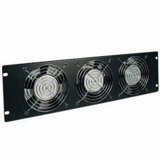 SRXFAN3U, Rack Fan Tray, AC, 3 Fans, 315 CFM 1.50" L x 18.87" W x 5.22" H (38.1mm x 479.3mm x 132.6mm)