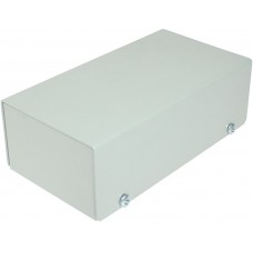 CUABOX014, Grey Aluminium Enclosure, Grey Lid, 205 x 125 x 60mm