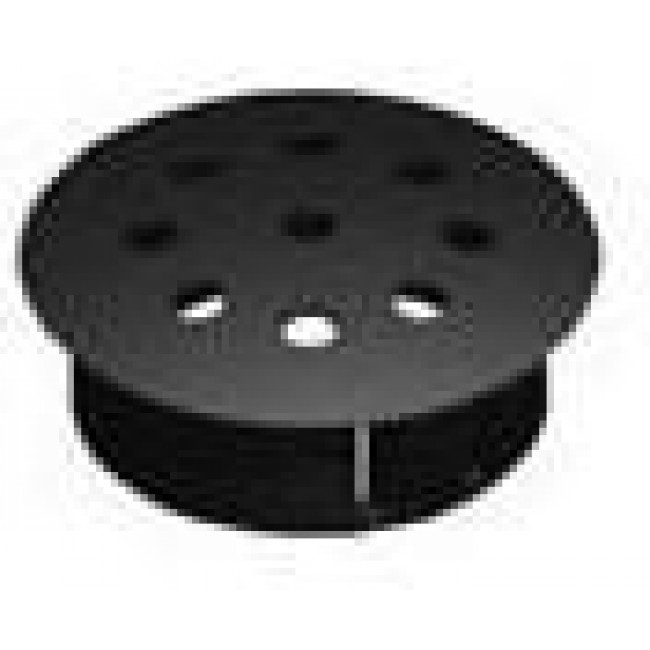 8613, HOLE PLUG 1.000" NYLON BLACK