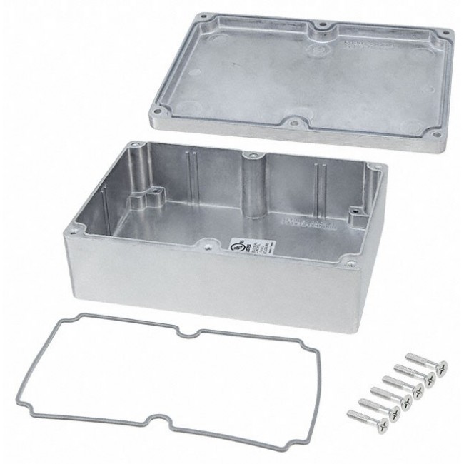 AN-1306-A, Electrical Enclosures Aluminum Enclosure (6.7 X 4.8 X 2.2 In)