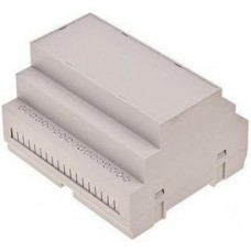 4U65070911310, DIN Rail Enclosure 105x90x65.2mm Grey ABS IP40