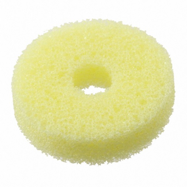 CFNT-EGS 0.25 RING PAD, Foam 1.00" Diameter (25.4mm) X 0.250" (6.35mm) Polyurethane Yellow