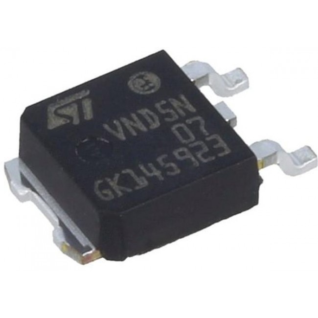 VND5N07-E, IC: power switch; low-side; Ch: 1; SMD; DPAK; 3.5A; 55V; 200m?