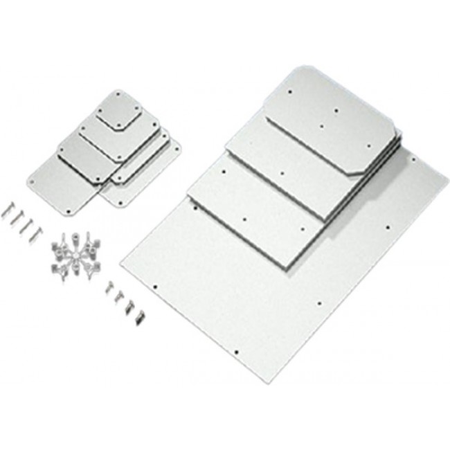 9550000, PK Series Plastic Mounting Plate, 331mm W for Use with PK Series