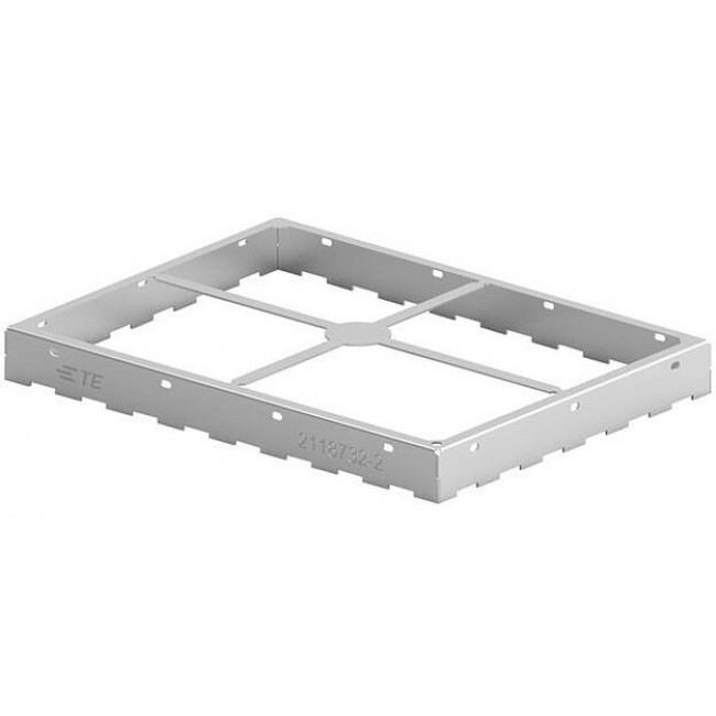 2118732-2, EMI Gaskets, Sheets, Absorbers & Shielding CRS, 38.10mmx50.80mm Std Shield Frame