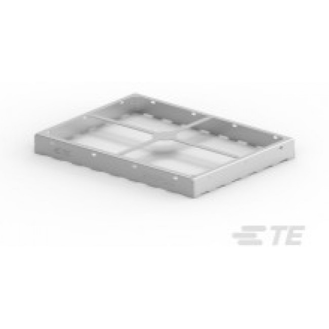 2118732-2, EMI Gaskets, Sheets, Absorbers & Shielding CRS, 38.10mmx50.80mm Std Shield Frame