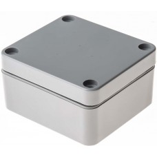 38101000 PK 101, Euromas Polymas Series Silver Polyamide Enclosure, IP65, Silver Lid, 58 x 64 x 34mm