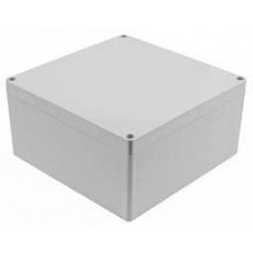 1554WAGY, Enclosures, Boxes, & Cases General Enclosure - Grey/Grey Lid - 7.1 x 7.1 x 3.5in - ABS - N4X