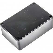 BIM2000/10-BLK/BLK, 2000 Series Black ABS Enclosure, IP54, Black Lid, 75 x 50 x 27mm