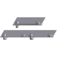 Part front panel, die-cast aluminum, (W) 30.2 mm, 6 HP, 10065077