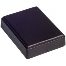 Black ABS Enclosure, IP53, IK07, 64.5 x 49.5 x 17.7mm