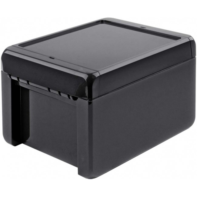 96033234 B 141309 ABS-7024, Bocube Series Graphite Grey ABS Enclosure, IP66, IP68, Graphite Grey Lid, 151 x 125 x 90mm