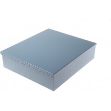 Grey Steel Enclosure, Grey Lid, 330 x 290 x 85mm