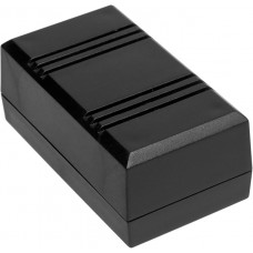 Black ABS Enclosure, IP30, IK06, 99.8 x 56.1 x 43.3mm