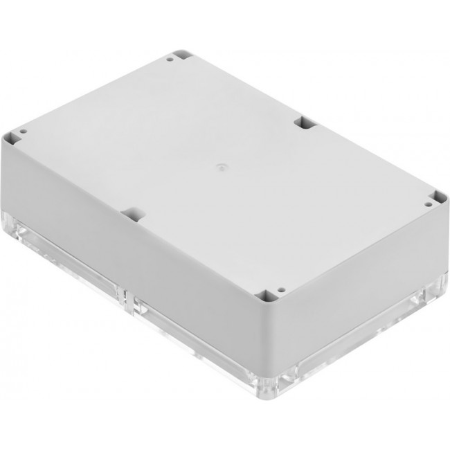 Grey ABS Enclosure, IP65, Grey Lid, 139.8 x 209.7 x 60.1mm