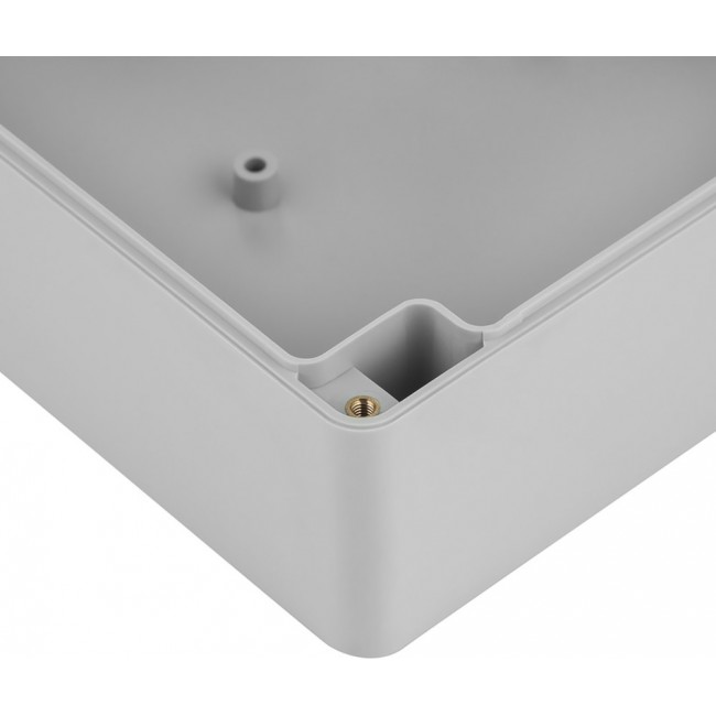 Grey ABS Enclosure, IP65, Grey Lid, 139.8 x 209.7 x 60.1mm