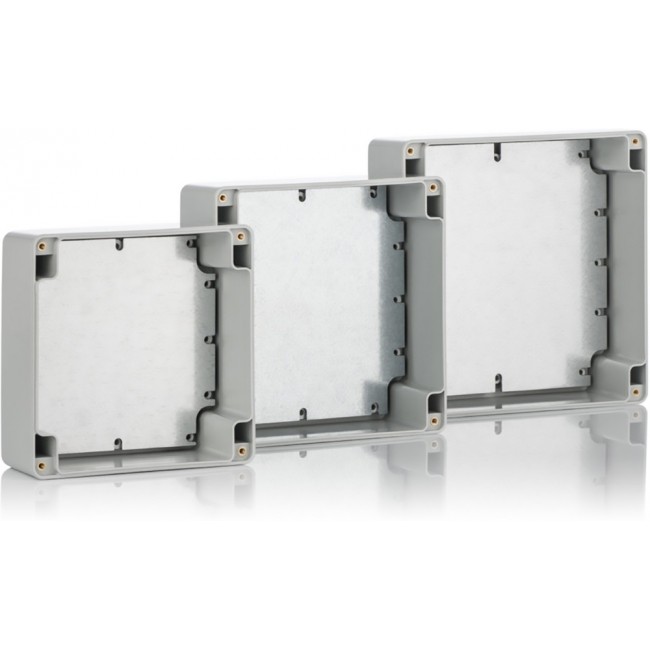 Grey ABS Enclosure, IP65, Grey Lid, 139.8 x 209.7 x 60.1mm