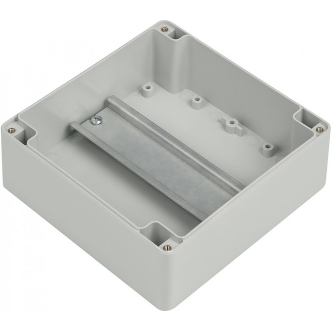 Grey ABS Enclosure, IP65, Grey Lid, 139.8 x 209.7 x 60.1mm