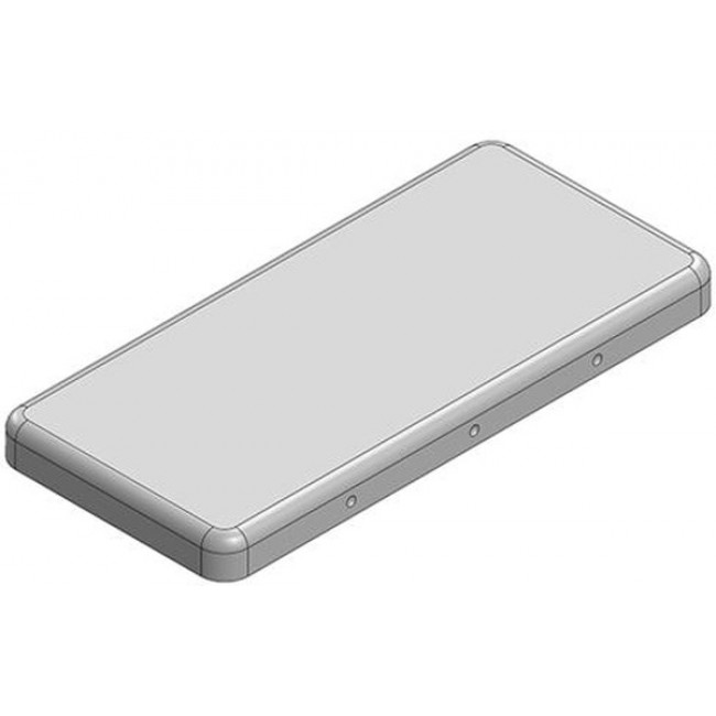 MS400-10C, 40.6 x 18.9 x 3mm Two-piece Drawn-Seamless RF Shield/EMI Shield COVER (CRS)