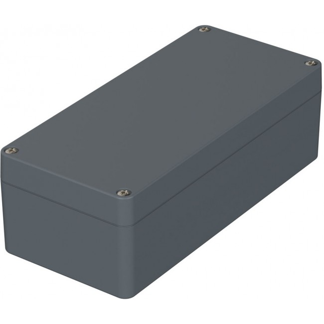 38115000 PK 115, Euromas Polymas Series Silver Polyamide Enclosure, IP65, Silver Lid, 175 x 80 x 57mm