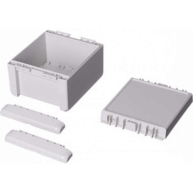 96033235 B 141309 ABS-7035, Bocube Series Light Grey ABS Enclosure, IP66, IP68, Light Grey Lid, 151 x 125 x 90mm