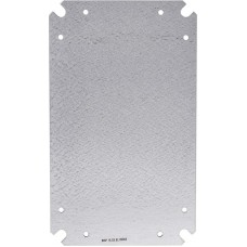 Steel Mounting Plate, 248mm H, 148mm L for Use with 200 x 300 Enclosure