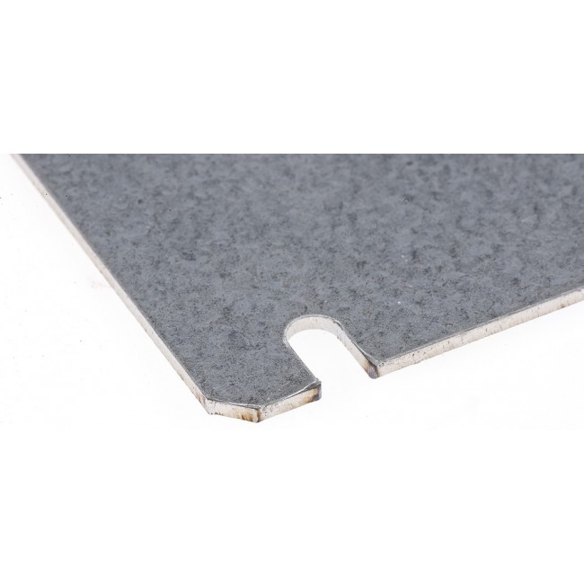 MIV 125 MOUNTING PLATE, Steel Mounting Plate, 1.5mm H, 98mm W, 98mm L for Use with MNX Series