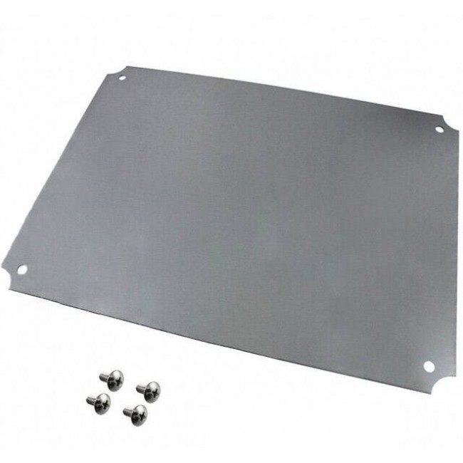 NBX-32926, Electrical Enclosure Accessories Steel Internal Panel 10.4 x 14.3"