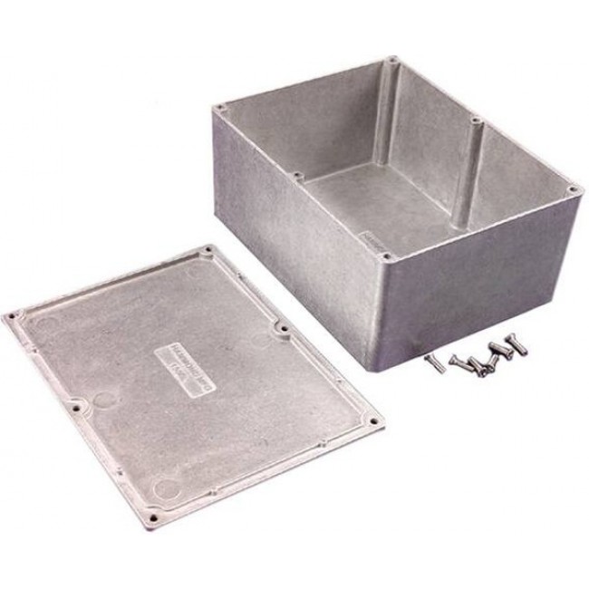 Aluminum enclosure, (L x W x H) 165 x 128 x 72 mm, natural, IP66, 1550WL