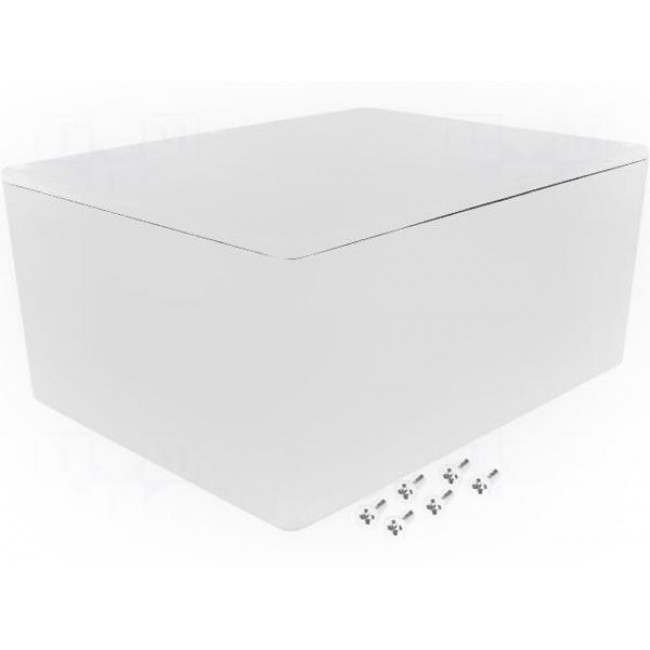 1550L, Enclosures, Boxes, & Cases Diecast Aluminum Box 6.51x2.9x5.1"Natura