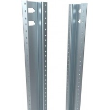 CCR78TZPL, Tapped 10-32 Mounting Rail, Steel, Zinc Plated, 22mm Product Length, 62mm Product Depth,2000mm Product Height