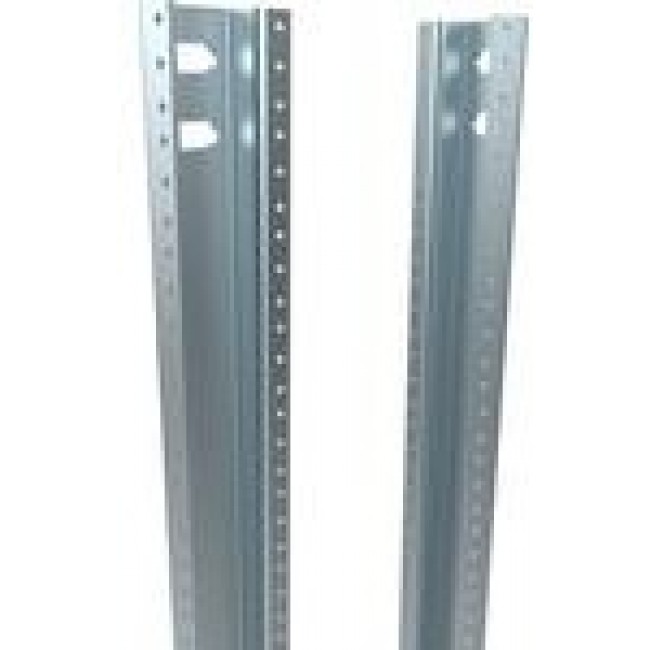 CCR63TZPL, Tapped 10-32 Mounting Rail, Steel, Zinc Plated, 22mm Product Length, 62mm Product Depth,2000mm Product Height