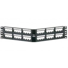 UICMPPA48BLY, PATCH PANEL, 48 PORT, ANGLED, UL