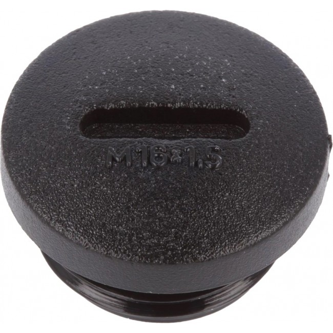 HPM16-BK080, Cable Accessories Hole Plug Polyamide 6 Black