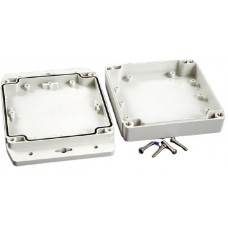 1555N2F17GY, Enclosures, Boxes, & Cases Watertight/Polycarb. 4.7x4.7x1.5" Flange