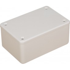 Grey ABS General Purpose Enclosure, IP54, Grey Lid, 75 x 49 x 27mm