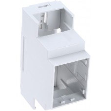 CNMB/2/2, DIN Rail Module Box Size 2 Open Top Both Sides Open CNMB 90x36x58mm Light Grey Polycarbonate IP20