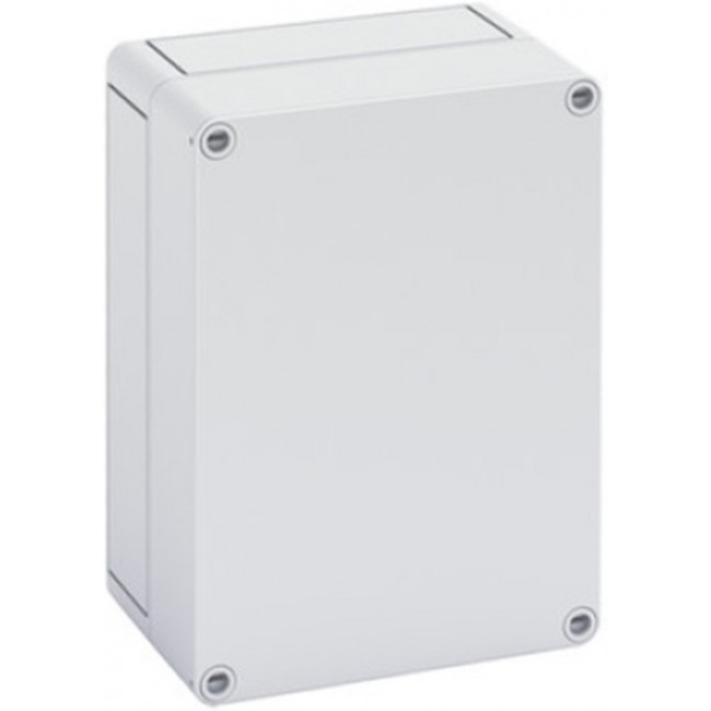 12091521, TK PC Series Grey Polycarbonate Enclosure, IP66, 180 x 130 x 84mm